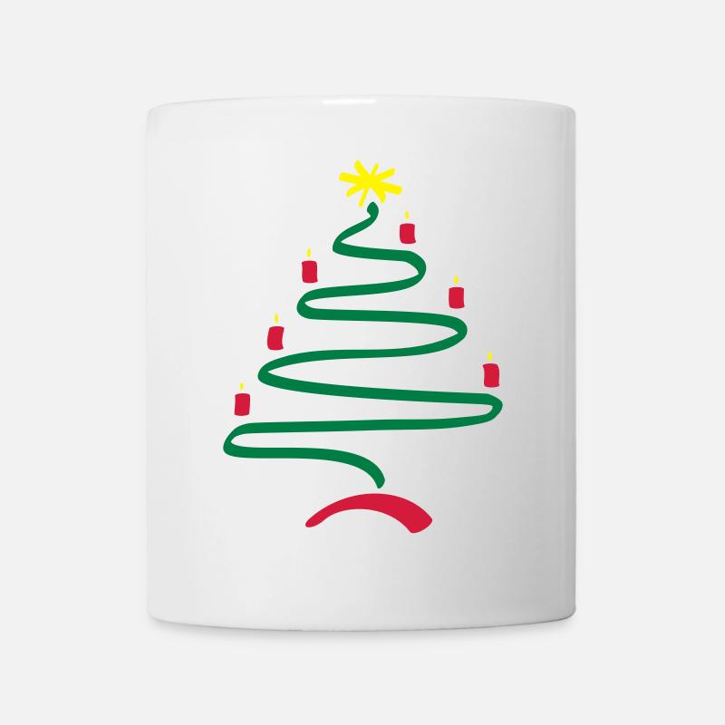 Tannenbaum Weihnachten - Tasse - Weiß