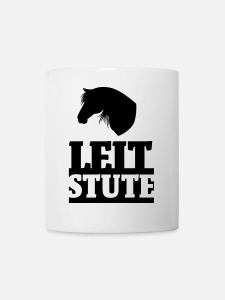 Leitstute - Tasse - Weiß