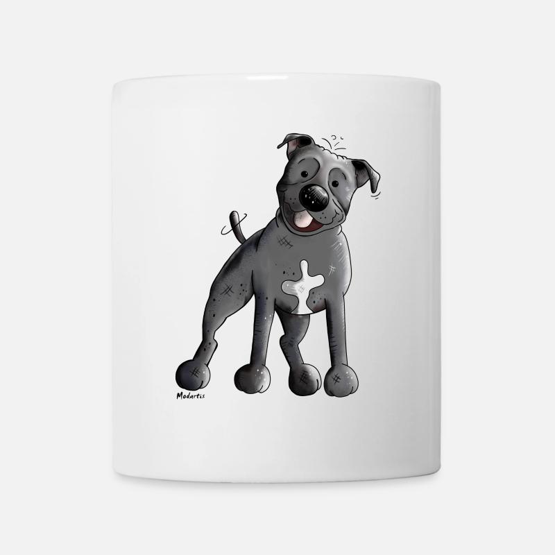 Staffordshire Bull Terrier - Mug - white