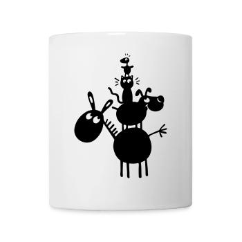Funny Animals - Mug - white - Front