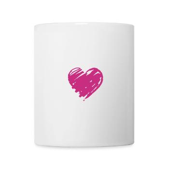 merci maîtresse cadeau fin année - Mug blanc - blanc - Devant