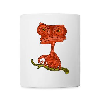 chameleon - Mug - white - Front