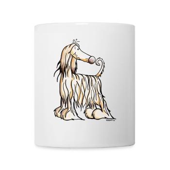 Aurelie Afghane - Tasse - Weiß - Vorne