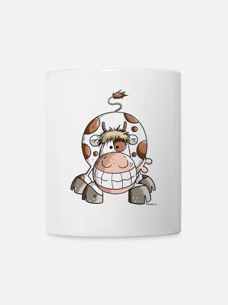 Drôle Vache - Mug blanc - blanc