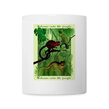 Jungle Mania - Mug - white - Front