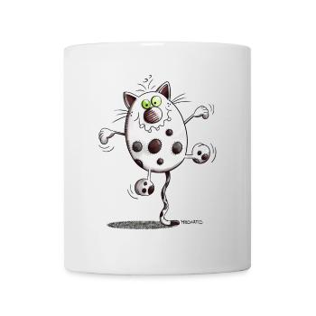 Mignon Chat - Mug blanc - blanc - Devant