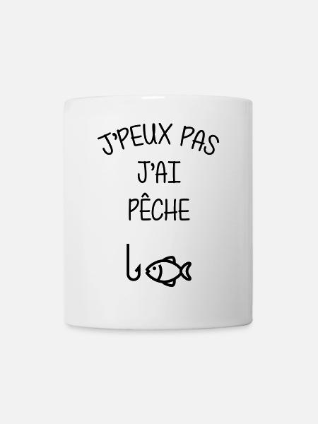 Pêche / Pêcheur / Chasse / Poisson / Mer - Mug blanc - blanc