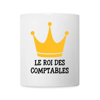 Accountant / Accounting / Comptable / Comptabilité - Mug - white - Front
