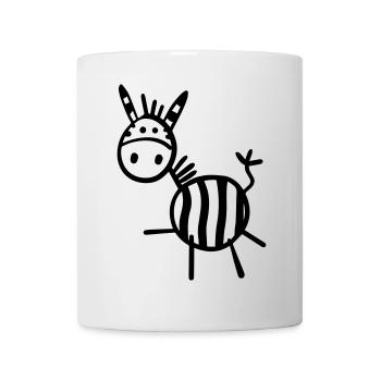 Funny Zebra - Mug - white - Front