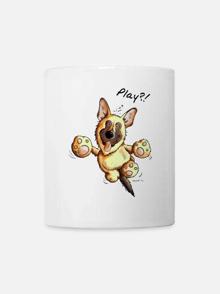 Berger allemand - Chien - Chiens - Cadeau - Mug blanc - blanc
