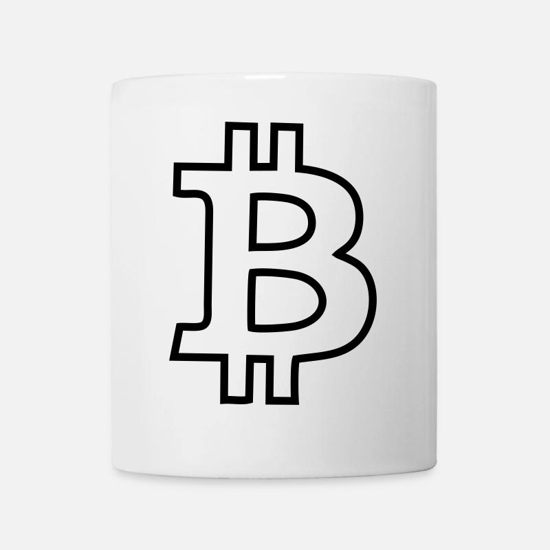 Bitcoin - Tasse - Weiß