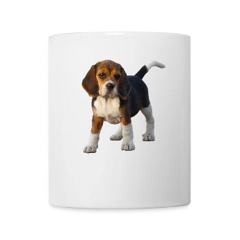 Beagle - Mug blanc - blanc - Devant