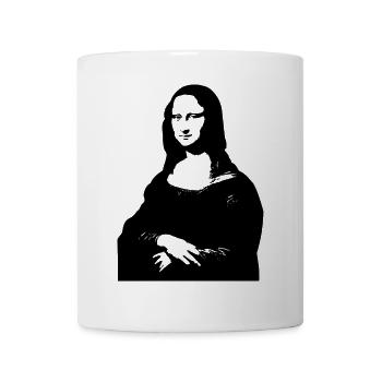 La Joconde - Mug blanc - blanc - Devant
