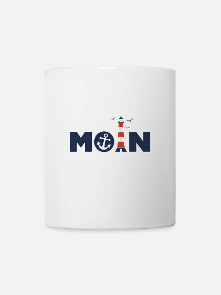Moin - Tasse - Weiß