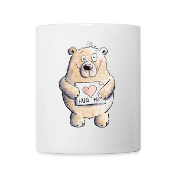 Hug Me Bär I Teddy Love - Mug blanc - blanc - Devant
