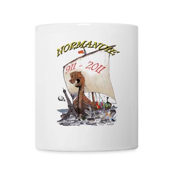 NORMANDIE COPYRIGHT LOUIS RUNEMBERG - Tasse - Weiß - Vorne