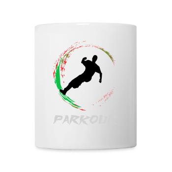 Parkour - Mug blanc - blanc - Devant