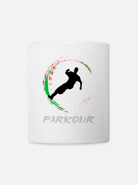 Parkour - Tasse - Weiß