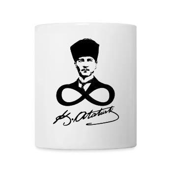 Atatürk-Signatur - Tasse - Weiß - Vorne
