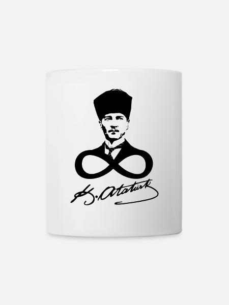 Atatürk-Signatur - Tasse - Weiß