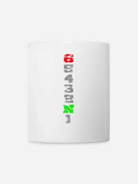 1N23456 used look - Tasse - Weiß