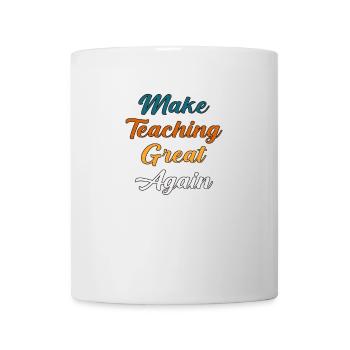 Inspirieren Sie zu großartigem Unterricht - Tasse - Weiß - Vorne