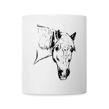 Haflinger Hafi Alpenquarter - Mug - white - Front