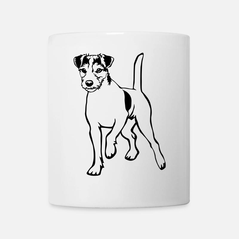 Parson Russell Terrier - Mug - white