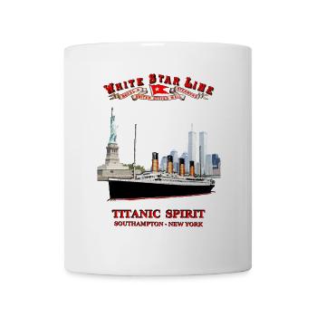 TITANIC SPIRIT 2001 KREATION Louis RUNEMBERG © - Tasse - Weiß - Vorne