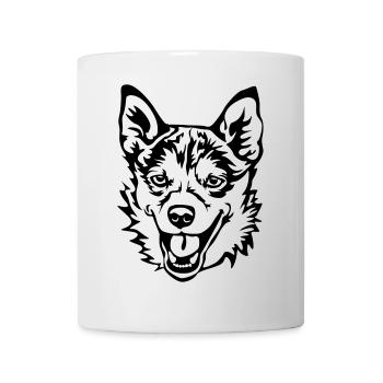 Norwegischer Lundehund - Tasse - Weiß - Vorne