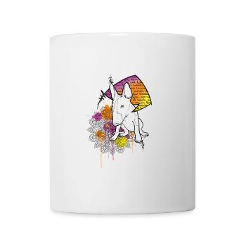 Bullterrier No Racism - Mug blanc - blanc - Devant