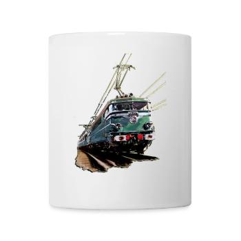 LOKOMOTIVE BB CREATION Louis RUNEMBERG © Adagp - Tasse - Weiß - Vorne