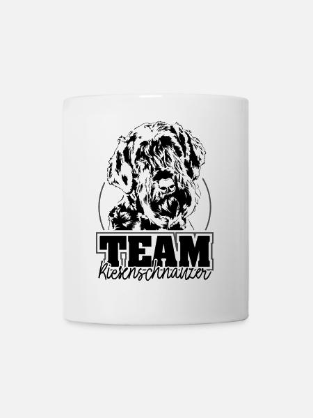 TEAM Riesenschnauzer Hunde Hund Wilsigns IGP - Tasse - Weiß