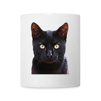 Cat black cat cats cat cats - Mug - white - Front