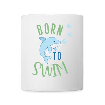 Born to swim - Mug - white - Front