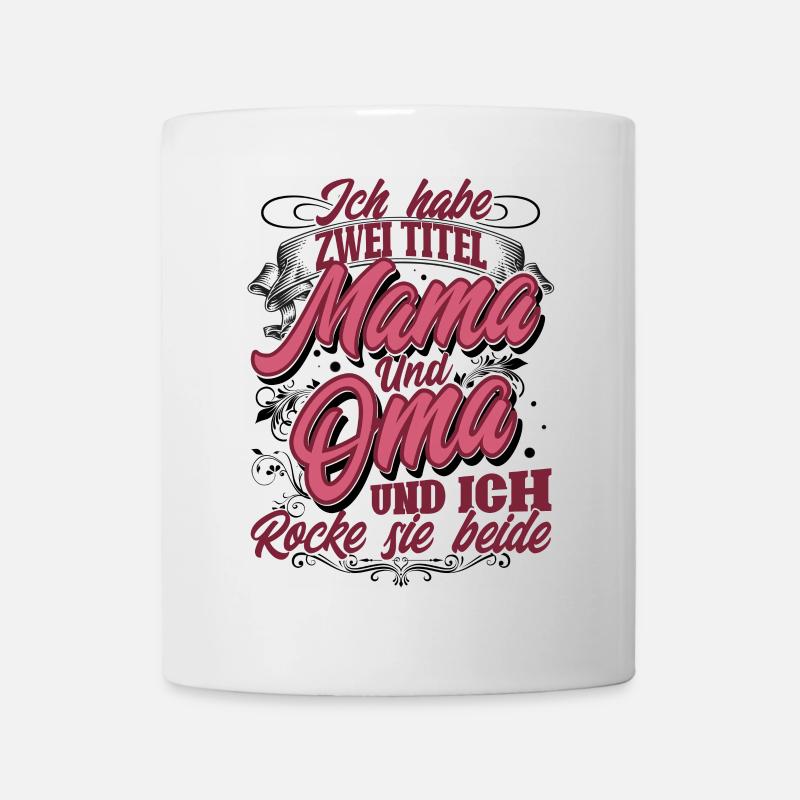 Mama Oma - Tasse - Weiß