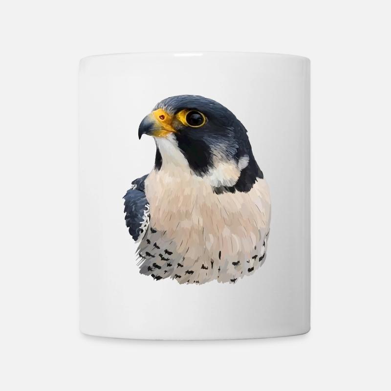 Faucon pèlerin - Mug blanc - blanc