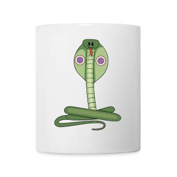 Serpent - Mug blanc - blanc - Devant