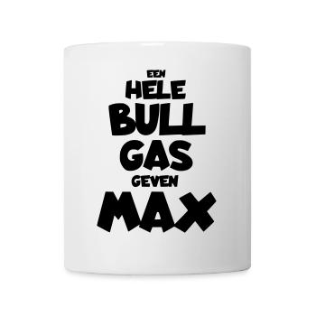 Un accélérateur de taureau entier Max Race, DGP, Zandvoort * - Mug blanc - blanc - Devant