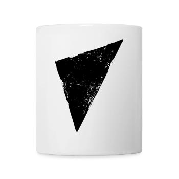 Triangle | Polygon | Triangle - Mug - white - Front