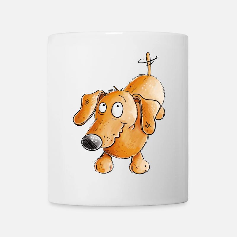 Happy Dackel I Dachshund I Teckel I Hund - Tasse - Weiß