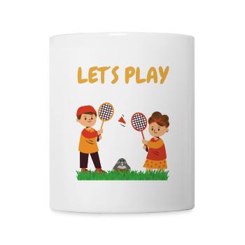 Let's play - Mug - white - Front