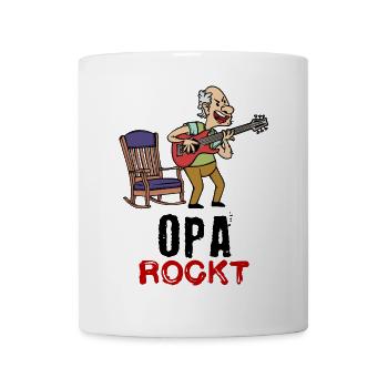Großvater Spruch Lustig Opa - Tasse - Weiß - Vorne