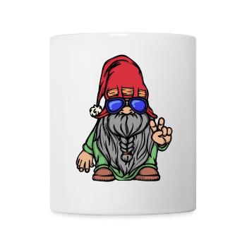 Barbe Barbe Complète Poils Du Visage Barbe Coiffure - Mug blanc - blanc - Devant