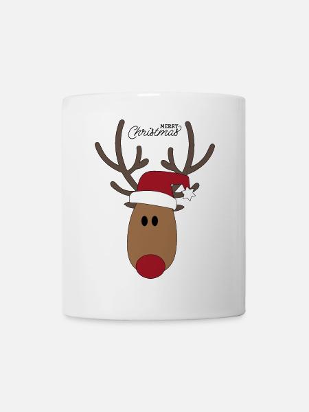 Weihnachten - Tasse - Weiß
