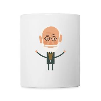 Sigmund Freud - Mug blanc - blanc - Devant