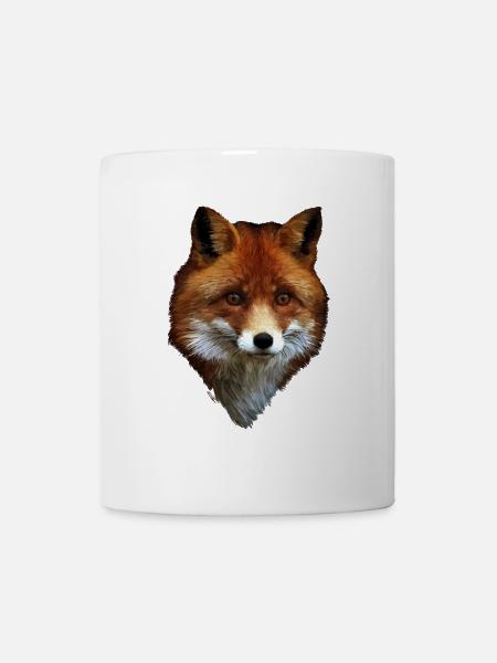 Fuchs - Tasse - Weiß