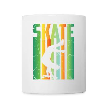 Skateboard Rider - Mug blanc - blanc - Devant