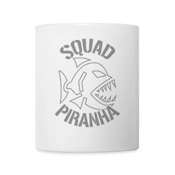 Skelett-Krieger-Hai - Tasse - Weiß - Vorne