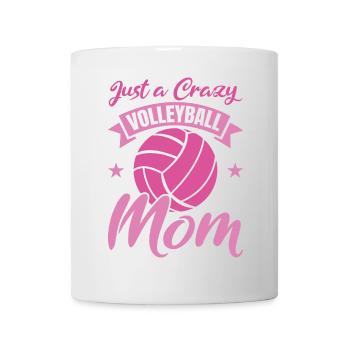 Funny Volleyball Mom - Mug - white - Front